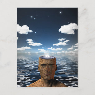 puzzelaar briefkaart