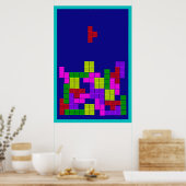puzzelblokken poster (Keuken)