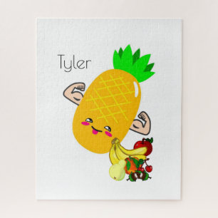 Puzzelen Ananas Legpuzzel