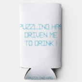 PUZZELEN DRIJFT ME NAAR DE DRINK (Voorkant)