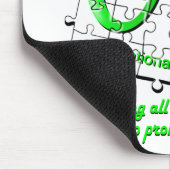 puzzelgroen muismat (Hoek)