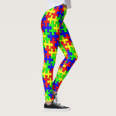 Puzzelige Leggings: Colorful Puzzle Leggings (Rechts)