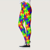 Puzzelige Leggings: Colorful Puzzle Leggings (Links)