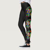 puzzellint met vleugels leggings (Links)