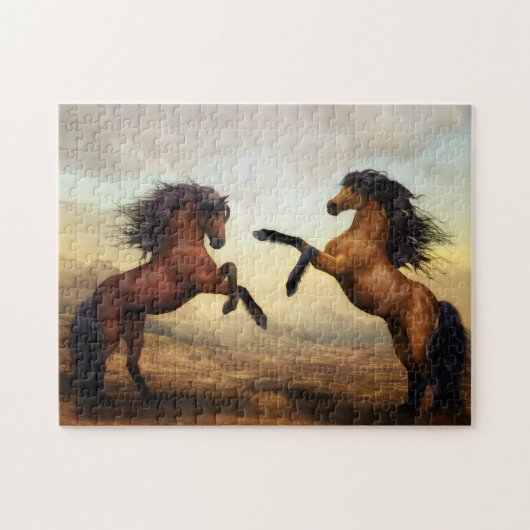 Puzzelpaarden Legpuzzel (Horizontaal)