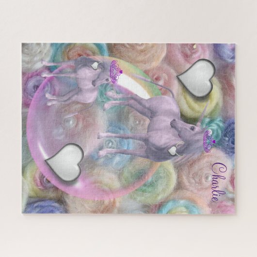 Puzzelpasta Unicorn Yarn Legpuzzel (Horizontaal)