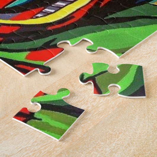 Puzzels African Women Parrots (Zijkant)