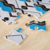 Puzzels blauw grijs moeilijk! (Zijkant)