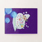 Puzzels Bubble Bath Paarse (Horizontaal)