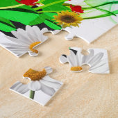 Puzzels Bumblebee Bloemrijke Zonnebloemen (Zijkant)