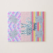 Puzzels Elephant Stripes (Horizontaal)