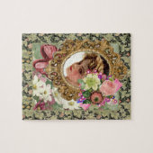 Puzzels Floral Victoriaans vrouwen (Horizontaal)