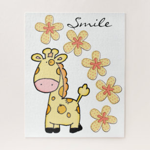 Puzzels Giraffe Smile