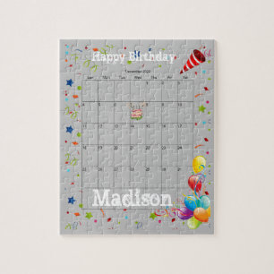 Puzzels, Happy Birthday December 2022 Jigzaag Puzz Legpuzzel