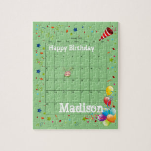Puzzels, Happy Birthday January 2022 Puzzle Legpuzzel