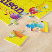 Puzzels, Happy Birthday March 2022 Jigzaag Puzzle Legpuzzel (Zijkant)