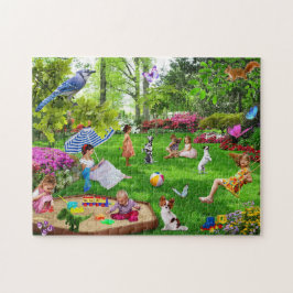 puzzels natuur puzzel voor kinderen hond