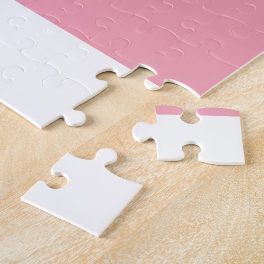 Puzzels roze hakken (Zijkant)