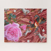 Puzzels Roze roze paardpaarden (Horizontaal)