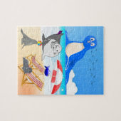 Puzzels Seal Beach Sand (Horizontaal)