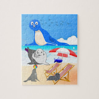Puzzels Seal Beach Sand