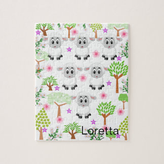Puzzels Sheep Trees