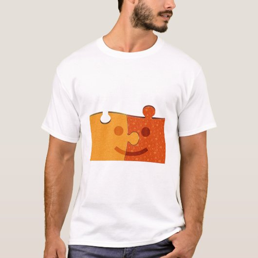 Puzzels T-shirt (Voorkant)