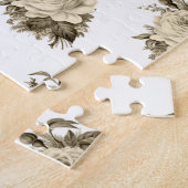 Puzzels Uitdagende Witte Roos (Zijkant)