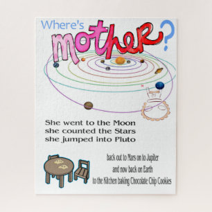 Puzzels Waar is moeder?