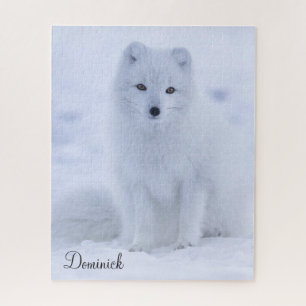 Puzzels White Fox