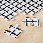 Puzzels Zwarde Piano (Zijkant)