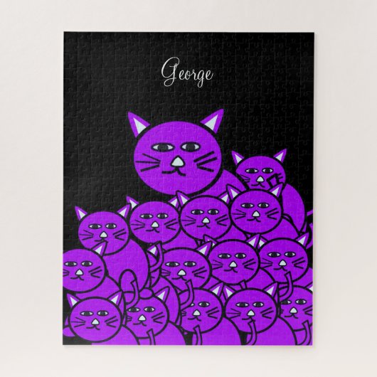 Puzzels zwarte katten (Verticaal)