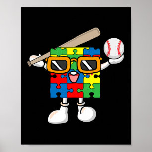 Puzzelstuk Spelen Bysell Autisme Bewustzijn Jongen Poster