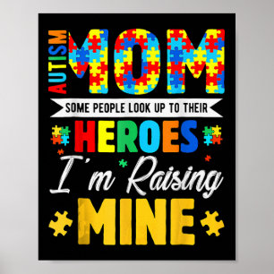 Puzzelstukje Autisme Mam Sommige mensen kijken hun Poster
