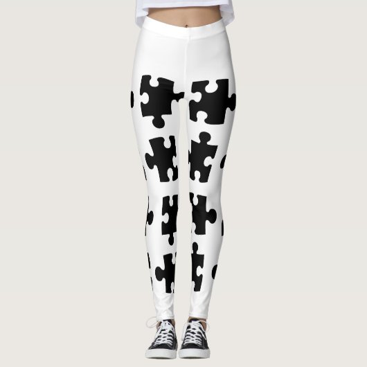 puzzelstukjes leggings (Voorkant)