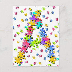 Puzzelstukken - A Briefkaart