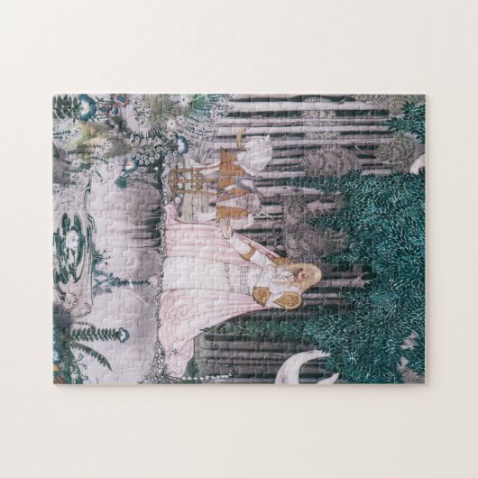 Puzzle カイ・ニールセン(Kay Nielsen)幻想的な童話のパズル 泉で水を飲もうとする王子 (Horizontal)