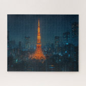 Puzzle サイバーパンク東京タワー/Cyberpunk Tokyo Tower (Horizontal)