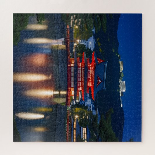 Puzzle 富士山と紅葉（ Mount Fuji and autumn leaves） (Horizontal)