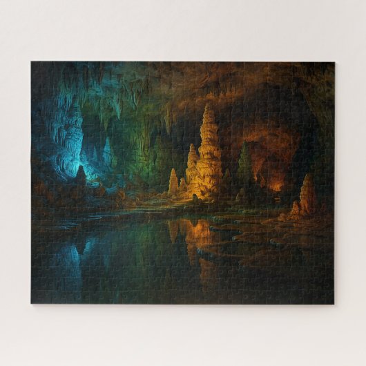 Puzzle 秋芳洞の幻想風景 / Fantastical View of Akiyoshido Cave (Horizontal)