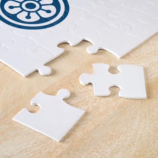 PUZZLE 麻雀牌 8筒 / EIGHT OF CIRCLES -MAHJONG TILE- (Côté)