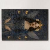 Puzzle 006_A fairy princess in royal blue. (Horizontal)