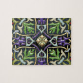 Puzzle [100] Celtic Cross [Gold with Black Enamel] (Horizontal)