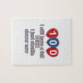 Puzzle 100 conceptions drôles d'anniversaire d'an (Horizontal)