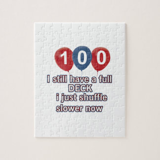 Puzzle 100 conceptions drôles d'anniversaire d'an