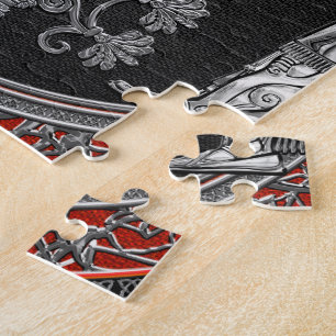 Puzzle [100] Deux Ninurtas d'argent avec arbre de vie