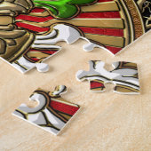 Puzzle [100] Double mandala tibétain de Dorje (Côté)