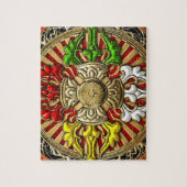 Puzzle [100] Double mandala tibétain de Dorje (Vertical)