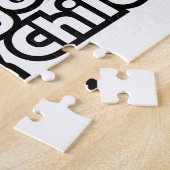 Puzzle 100% Enfant noir intelligent (Côté)