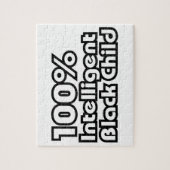 Puzzle 100% Enfant noir intelligent (Vertical)